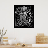 Suicide Squad | Foto Harley Quinn Typografie Poster (Keuken)