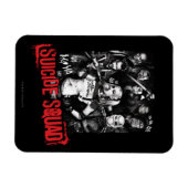 Suicide Squad | Foto van Grunge Group Magneet (Horizontaal)