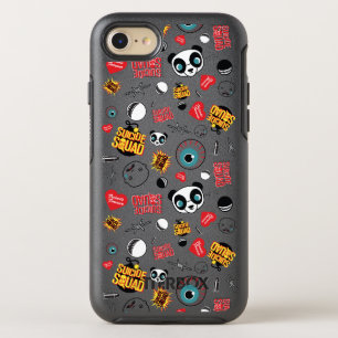 Suicide Squad   Friends Forever Pattern OtterBox Symmetry iPhone 8/7 Hoesje