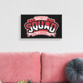 Suicide Squad | Gebouwd in ontkennbaarheid Canvas Afdruk (Insitu (Woonkamer))