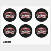 Suicide Squad | Gebouwd in ontkennbaarheid Ronde Sticker (Vel)
