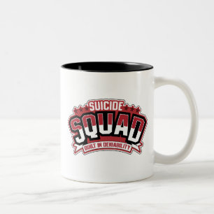 Suicide Squad   Gebouwd in ontkennbaarheid Tweekleurige Koffiemok