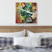 Suicide Squad | Graffiti in Slipknot Canvas Afdruk (Insitu (Slaapkamer))
