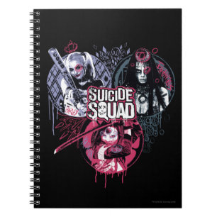 Suicide Squad   Graffiti-toegangspasjes voor Squad Notitieboek