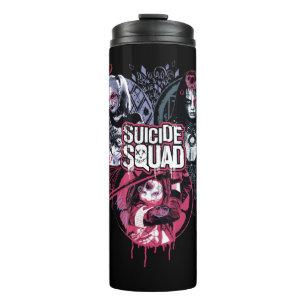 Suicide Squad   Graffiti-toegangspasjes voor Squad Thermosbeker