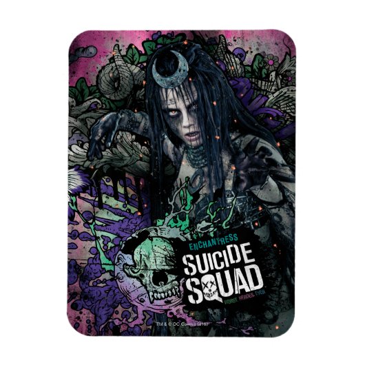 Suicide Squad | Graffiti voor betogers Magneet (Verticaal)