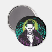 Suicide Squad | Grafisch joker Retro Rock Magneet (Voorkant / Achterkant)