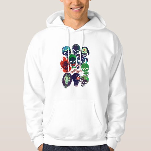 Suicide Squad | Groep Toss Hoodie (Voorkant)