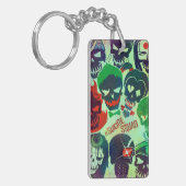 Suicide Squad | Groep Toss Sleutelhanger (Voorkant Links)