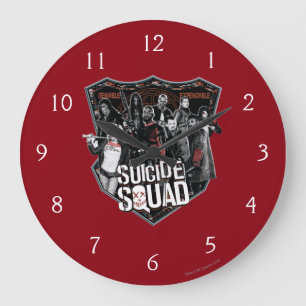 Suicide Squad Group Badge-foto Grote Klok