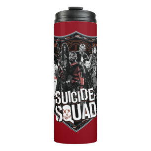 Suicide Squad   Group Badge-foto Thermosbeker