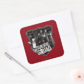 Suicide Squad | Group Badge-foto Vierkante Sticker (Envelop)