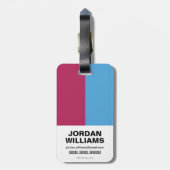 Suicide Squad | Harley Laugh Bagagelabel (Achterkant verticaal)