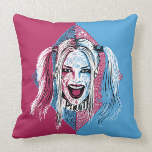 Suicide Squad   Harley Laugh Kussen
