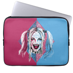 Suicide Squad Harley Laugh Laptop Sleeve