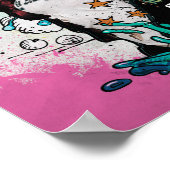 Suicide Squad | Harley Quinn Character Graffiti Poster (Hoek)