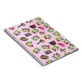 Suicide Squad | Harley Quinn Emoji Pattern Notitieboek (Rechterzijde)