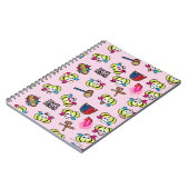 Suicide Squad | Harley Quinn Emoji Pattern Notitieboek (Linkerzijde)