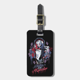 Suicide Squad Harley Quinn Inked Graffiti Bagagelabel