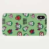 Suicide Squad | Joker Emoji Pattern Case-Mate iPhone Case (Achterkant (horizontaal))
