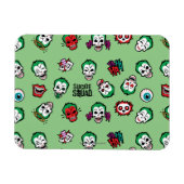 Suicide Squad | Joker Emoji Pattern Magneet (Horizontaal)