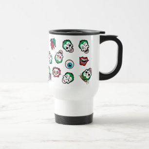 Suicide Squad Joker Emoji Pattern Reisbeker