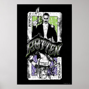 Suicide Squad   Joker & Harley Rotten Poster