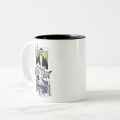 Suicide Squad | Joker & Harley Rotten Tweekleurige Koffiemok (Voorkant links)