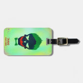 Suicide Squad | Joker Head-pictogram Bagagelabel (Voorkant horizontaal)