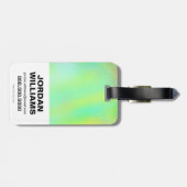 Suicide Squad | Joker Head-pictogram Bagagelabel (Achterkant horizontaal)