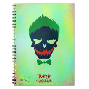 Suicide Squad   Joker Head-pictogram Notitieboek