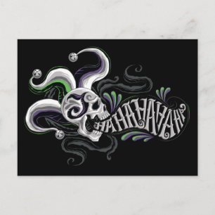 Suicide Squad Joker Skull - Haha Briefkaart