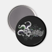 Suicide Squad | Joker Skull - Haha Magneet (Voorkant / Achterkant)