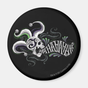 Suicide Squad   Joker Skull - Haha Magneet