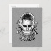 Suicide Squad | Joker Smile Briefkaart (Voorkant / Achterkant)
