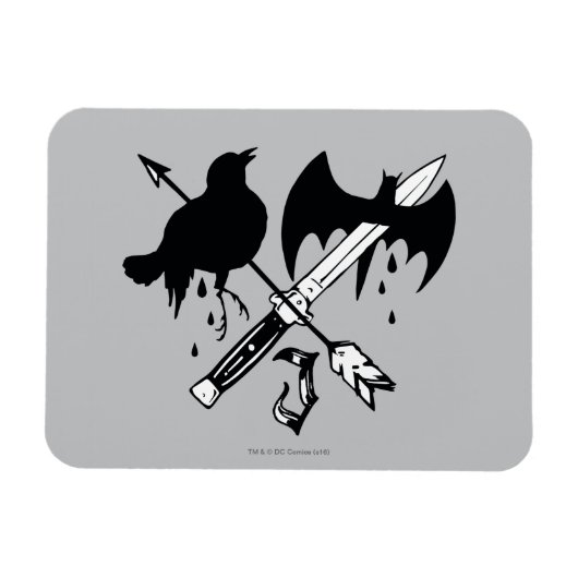 Suicide Squad | Joker-symbool Magneet (Horizontaal)