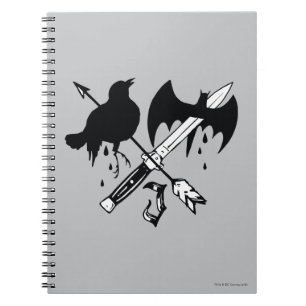 Suicide Squad Joker-symbool Notitieboek