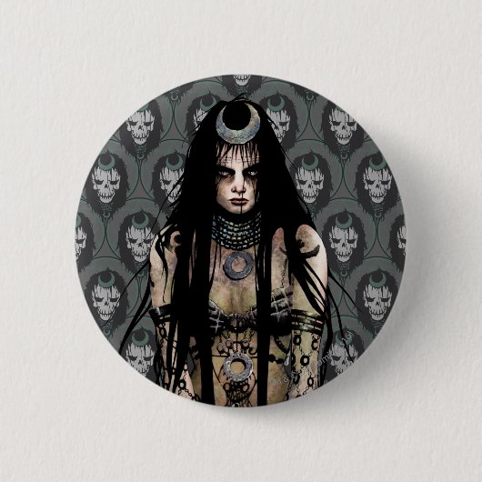 Suicide Squad | Kantoorfort Ronde Button 5,7 Cm (Voorkant)