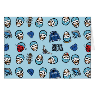 Suicide Squad   Kapitein Boomerang Emoji Pattern