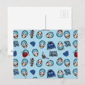 Suicide Squad | Kapitein Boomerang Emoji Pattern Briefkaart (Voorkant / Achterkant)