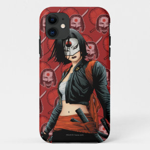 Suicide Squad   Katana Comic Book Art iPhone 11 Hoesje
