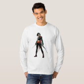 Suicide Squad | Katana Comic Book Art T-shirt (Voorkant volledig)