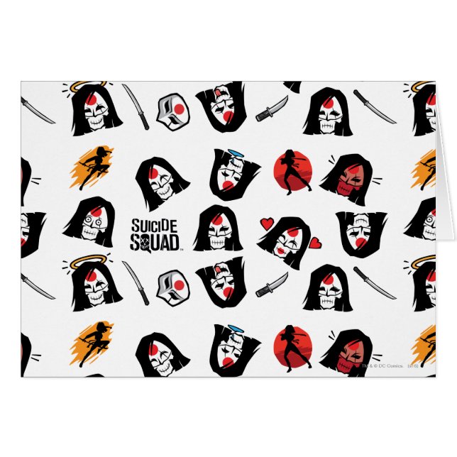 Suicide Squad | Katana Emoji Pattern (Devant horizontal)