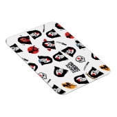 Suicide Squad | Katana Emoji Pattern Magneet (Rechterzijde)