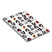 Suicide Squad | Katana Emoji Pattern Notitieboek (Rechterzijde)