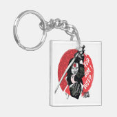 Suicide Squad | Katana "For Him I Weep" Sleutelhanger (Voorkant Links)