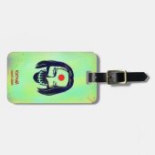 Suicide Squad | Katana Head Icon Bagagelabel (Voorkant horizontaal)