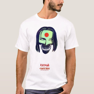 Suicide Squad   Katana Head Icon T-shirt