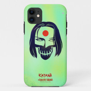 Suicide Squad Katana Hoofd Icoon iPhone 11 Hoesje