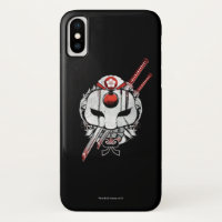 Suicide Squad | Katana Mask & Swords Tattoo Art